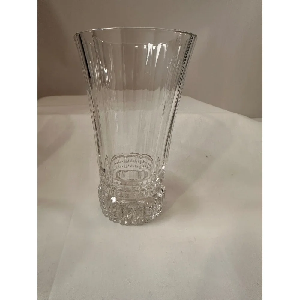 Cristal d'Arques Durand Victoria 2 Water Glasses Lead Cry'stal Clear 6.25‎